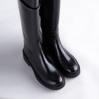 Eterna boot رنگ مشکی براق،رنگ قهوه ای چرم ،رنگ زرشکی چرم